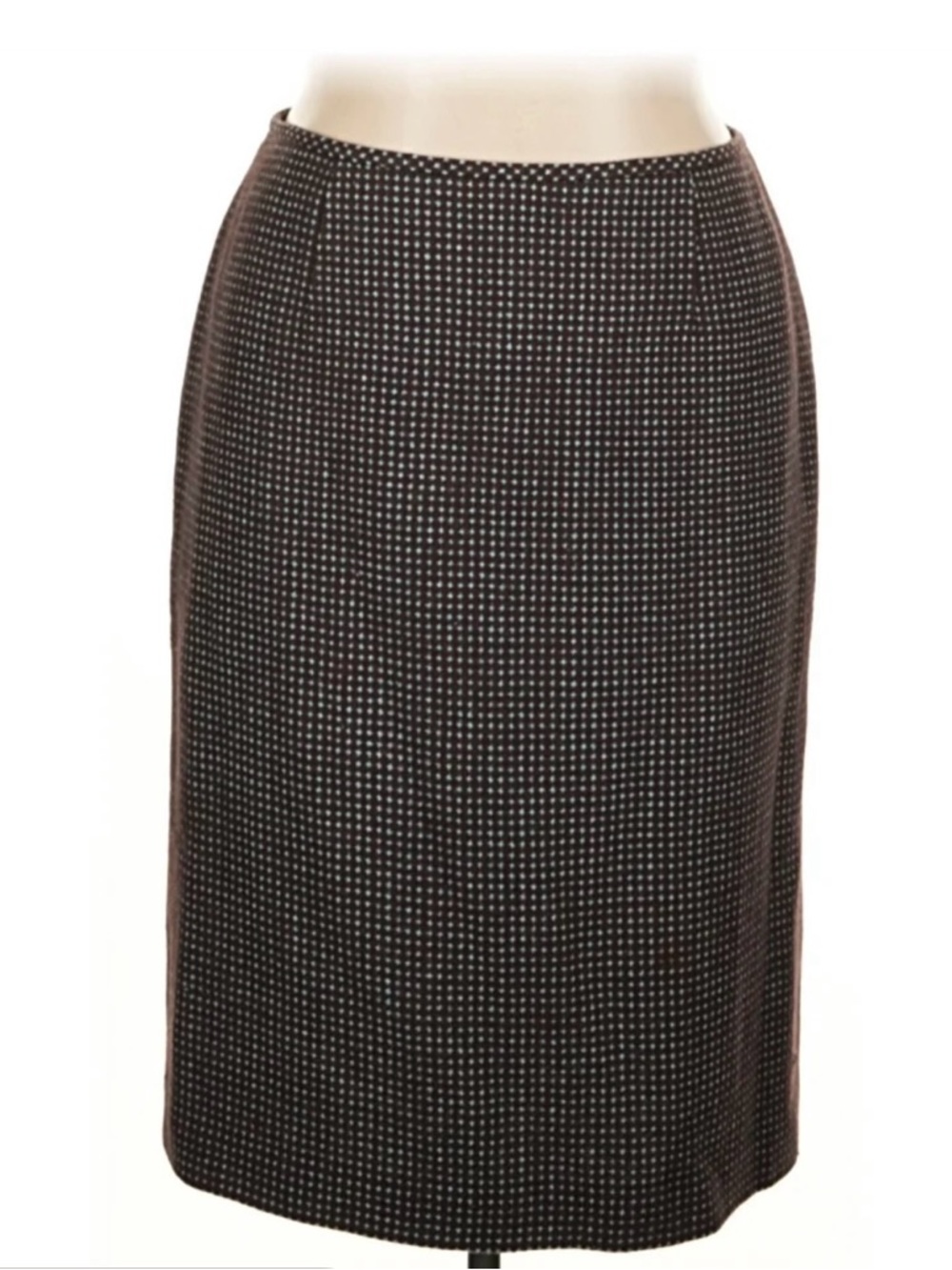 Liz Claiborne Collection Classic Lined Career Pencil Skirt Brown - Size 12